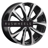 Диски Replay 7,5x19/5x108 ET36 D65,1 CHR107 BKF (конус, C570) Диски Replay 7,5x19/5x108 ET36 D65,1 CHR107 BKF (конус, C570)