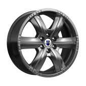 Диски КиК 7.5\R17 6*139.7 ET25 d106.1 Дарк платинум