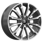 Диски СКАД Premium 8.5\R20 6*139.7 ET25 d106.1 Diamond Black Gris