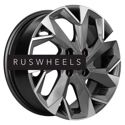 Диски Khomen Wheels 6x15/4x100 ET40 D60,1 KHW1508 (Logan/Sandero) Gray-FP