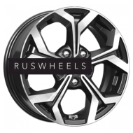Диски КИК 6,5x16/5x112 ET50 D57,1 КС878 Алмаз черный Диски КИК 6,5x16/5x112 ET50 D57,1 КС878 Алмаз черный
