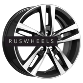 Грузовые диски K&K 6,5x16/5x105 ET38 D56,6 Rassvet (КС868) Алмаз черный SK