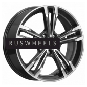 Диски КИК 7x18/5x114,3 ET35 D60,1 Karrera Light (КС935) Алмаз черный Диски КИК 7x18/5x114,3 ET35 D60,1 Karrera Light (КС935) Алмаз черный