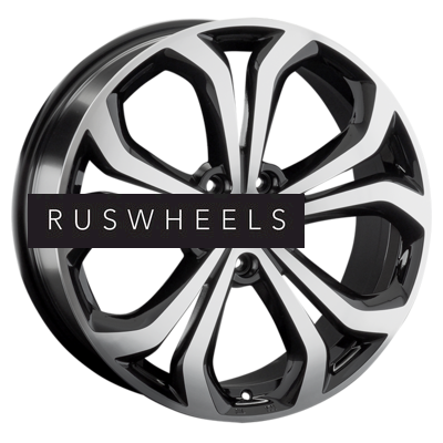 Диски Replay 7,5x19/5x114,3 ET40 D60,1 TY262 BKF (конус, C570)