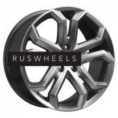 Диски КИК 8,5x19/5x120 ET42 D67,1 Пандора (КС466) Дарк платинум