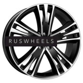 Диски КИК 8,5x20/5x114,3 ET35 D71,6 Атлас (КС661) Алмаз черный