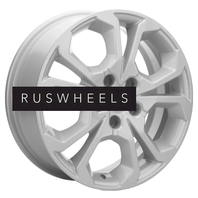 Диски Khomen Wheels 6,5x17/5x108 ET33 D60,1 KHW1711 (Chery/Exeed) F-Silver