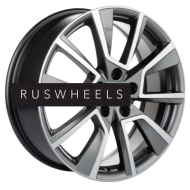 Диски Khomen Wheels 7x18/5x114,3 ET37 D66,5 KHW1802 (Dargo/Jolion) Gray-FP Диски Khomen Wheels 7x18/5x114,3 ET37 D66,5 KHW1802 (Dargo/Jolion) Gray-FP