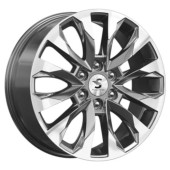 Диски СКАД Premium 8,0\R20 6*139.7 ET42 d75.1 Diamond gloss graphite