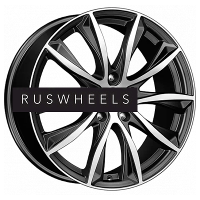 Диски iFree 7,5x18/5x114,3 ET50 D67,1 Каzантип (КС684М) Блэк Джек