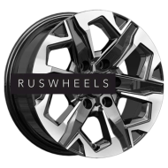 Диски КИК 7,5x17/6x114,3 ET30 D66,1 Тейт (КС1050) Алмаз черный Диски КИК 7,5x17/6x114,3 ET30 D66,1 Тейт (КС1050) Алмаз черный