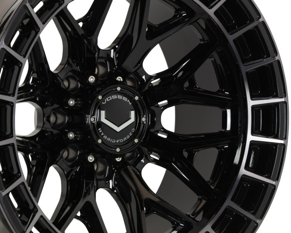 Диски Vossen HFX-1 22x10, Цвет: Tinted Gloss Black (8 болтов)