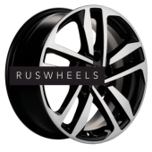 Диски Khomen Wheels 6,5x16/5x100 ET39 D57,1 KHW1612 (Polo) Black-FP Диски Khomen Wheels 6,5x16/5x100 ET39 D57,1 KHW1612 (Polo) Black-FP