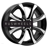 Диски iFree 6x15/4x100 ET48 D54,1 Дайс (КС696) Блэк Джек