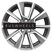 Диски Khomen Wheels 7x18/5x112 ET45 D57,1 KHW1802 (Karoq) Gray-FP Диски Khomen Wheels 7x18/5x112 ET45 D57,1 KHW1802 (Karoq) Gray-FP
