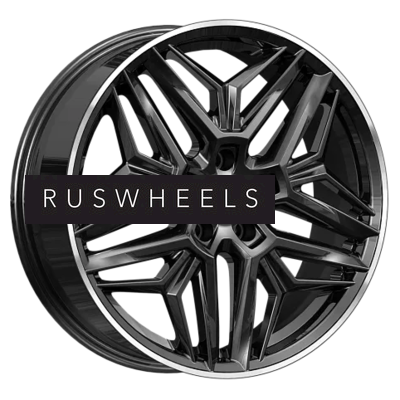 Диски КИК 7x19/5x114,3 ET40 D66,1 Колумб (КС1038) Алмаз черный