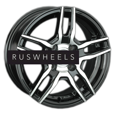 Диски LS 7x16/5x114,3 ET43 D73,1 569 BKF (конус)