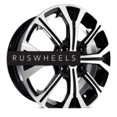 Диски КИК 6x15/4x100 ET46 D54,1 КС945 Алмаз черный Диски КИК 6x15/4x100 ET46 D54,1 КС945 Алмаз черный