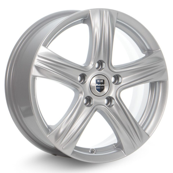Диски КиК 6.5\R16 5*139.7 ET40 d98.5 Сильвер Диски КиК 6.5\R16 5*139.7 ET40 d98.5 Сильвер