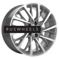 Диски Khomen Wheels 7,5x18/5x114,3 ET45 D60,1 KHW1804 (Geely Atlas/Atlas Pro/Lifan Myway) F-Silver-FP
