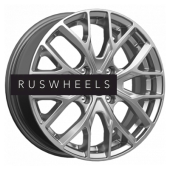 Диски КИК 6x16/4x100 ET50 D60,1 Лилиом-оригинал (КС891) Дарк платинум