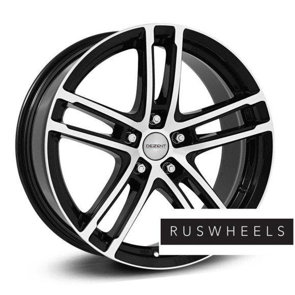 Диски Dezent R17 / 7.5J PCD 5x112 ЕТ 38 ЦО 66.6 TZ dark