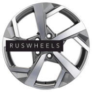 Диски Khomen Wheels 7x17/5x112 ET43 D57,1 KHW1712 (Karoq/Octavia/Passat/Tiguan) Gray-FP Диски Khomen Wheels 7x17/5x112 ET43 D57,1 KHW1712 (Karoq/Octavia/Passat/Tiguan) Gray-FP