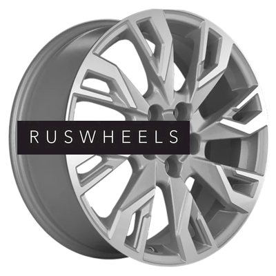 Диски Khomen Wheels 7x18/5x112 ET43 D57,1 KHW1809 (Kodiaq/Tiguan) F-Silver-FP