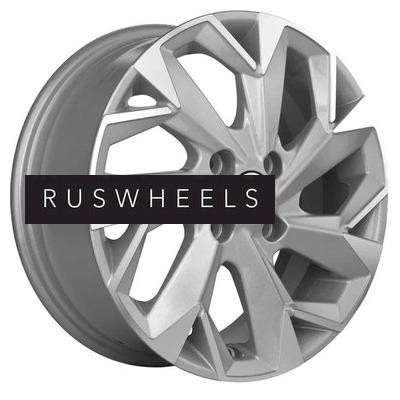 Диски Khomen Wheels 5,5x14/4x100 ET46 D54,1 KHW1402 (Alsvin/Getz/i20) F-Silver-FP