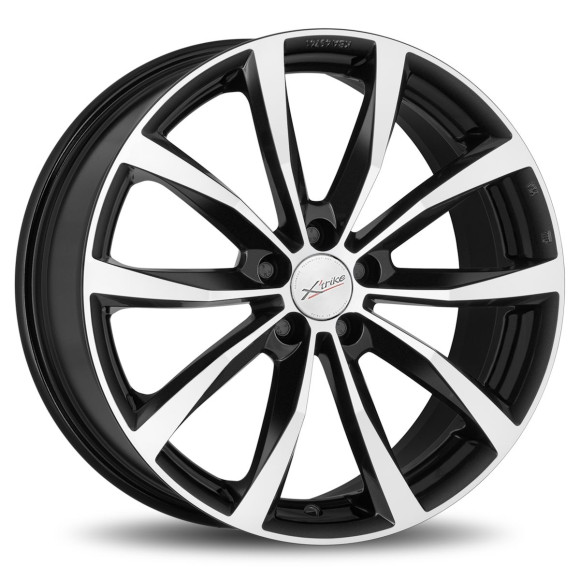Диски X'trike  X-138  7,0\R18 5*108 ET43  d65,1  BK/FP  [83131]