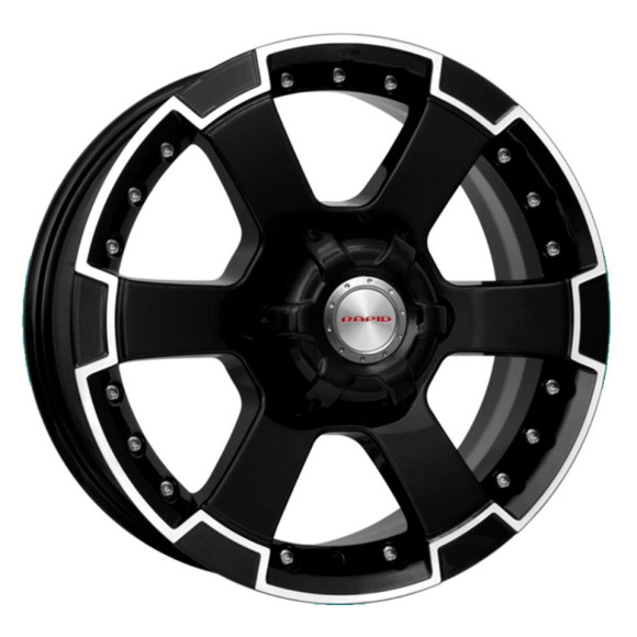 Диски КиК 7,0\R16 6*139.7 ET38 d92.5 Алмаз черный Диски КиК 7,0\R16 6*139.7 ET38 d92.5 Алмаз черный