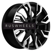 Диски Khomen Wheels 7x18/5x114,3 ET40 D66,1 KHW1809 (Qashqai) Black-FP