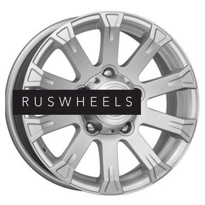 Диски КИК 7x16/5x139,7 ET35 D98 Байкал (КС601) Сильвер Диски КИК 7x16/5x139,7 ET35 D98 Байкал (КС601) Сильвер