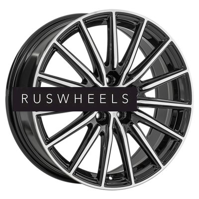 Диски LS FlowForming 7x18/5x112 ET45 D57,1 RC93 BKF (конус)