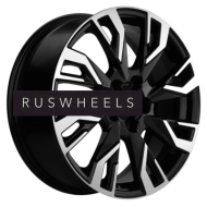 Диски Khomen Wheels 7x18/5x114,3 ET45 D66,1 KHW1809 (Teana/X-trail) Black-FP Диски Khomen Wheels 7x18/5x114,3 ET45 D66,1 KHW1809 (Teana/X-trail) Black-FP