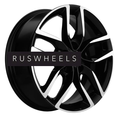 Диски Khomen Wheels 6,5x17/5x114,3 ET45 D66,1 KHW1708 (Nissan Tiida) Black-FP Диски Khomen Wheels 6,5x17/5x114,3 ET45 D66,1 KHW1708 (Nissan Tiida) Black-FP