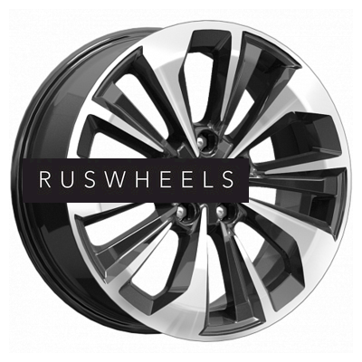 Диски КИК 7x17/5x114,3 ET40 D66,1 Авиор (КС936) Алмаз черный