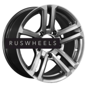 Диски КИК 7x16/5x139,7 ET5 D110,1 Палладика (КС591М) Дарк платинум