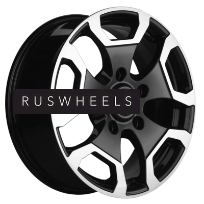 Диски Khomen Wheels 6,5x17/5x139,7 ET35 D98,5 KHW1725 (Niva 4x4) Black-FP Диски Khomen Wheels 6,5x17/5x139,7 ET35 D98,5 KHW1725 (Niva 4x4) Black-FP