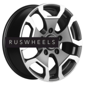 Диски Khomen Wheels 6,5x17/5x139,7 ET40 D98,5 KHW1725 (Niva Travel/Legend) Gray-FP Диски Khomen Wheels 6,5x17/5x139,7 ET40 D98,5 KHW1725 (Niva Travel/Legend) Gray-FP