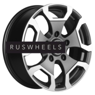 Диски Khomen Wheels 6,5x17/5x139,7 ET40 D98,5 KHW1725 (Niva Travel/Legend) Gray-FP Диски Khomen Wheels 6,5x17/5x139,7 ET40 D98,5 KHW1725 (Niva Travel/Legend) Gray-FP