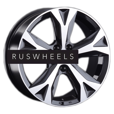 Диски Replay 7,5x18/5x114,3 ET35 D60,1 LX57 BKF (конус, C570) Диски Replay 7,5x18/5x114,3 ET35 D60,1 LX57 BKF (конус, C570)