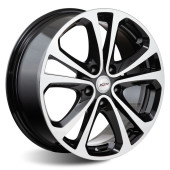 Диски Xtrike 7,0\R17 5*114.3 ET40 d64.1 BK/FP Диски Xtrike 7,0\R17 5*114.3 ET40 d64.1 BK/FP