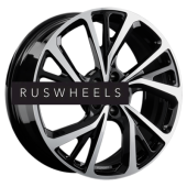 Диски LS Forged 8x19/5x120 ET30 D72,6 LS FG22 BKF (конус, C570)