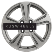 Диски Khomen Wheels 6x15/4x100 ET45 D54,1 KHW1502 (Solano) G-Silver