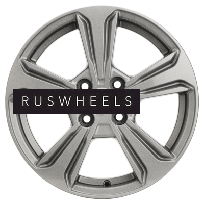 Диски Khomen Wheels 6x15/4x100 ET45 D54,1 KHW1502 (Solano) G-Silver