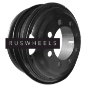 Грузовые диски Kronprinz/Accuride 7x20/8x275 ET144 D214 B20DS44 Black (55-П130-3101012) (11 мм) ЗИЛ-130 футор. 2 030 кг