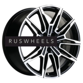 Диски Khomen Wheels 8,5x19/5x112 ET28 D66,6 KHW1904 (Toureg) Black-FP Диски Khomen Wheels 8,5x19/5x112 ET28 D66,6 KHW1904 (Toureg) Black-FP