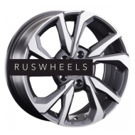 Диски LS 7,5x17/5x114,3 ET45 D73,1 920 GMF (конус, Колпак+лого)