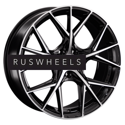 Диски Replay 8x18/5x112 ET38 D66,6 MR307 BKF (конус, C570)